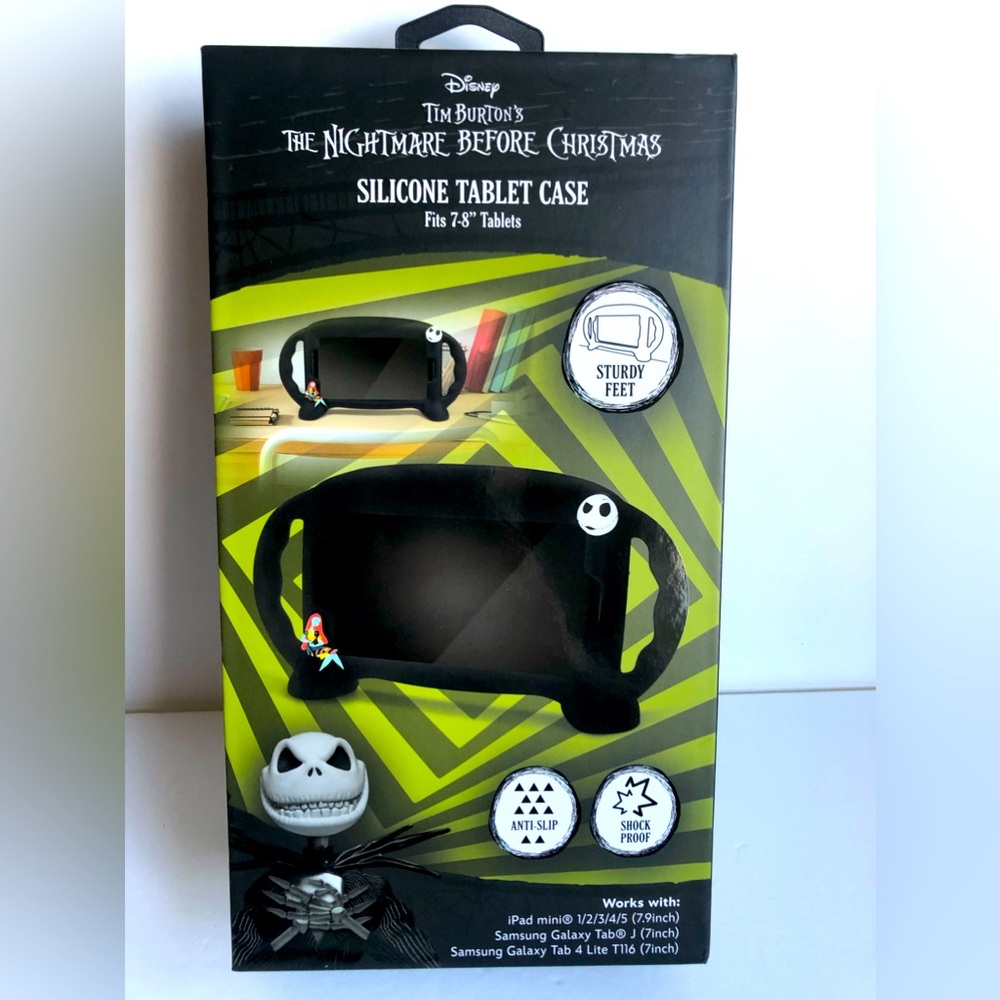 Disney Nightmare Before Christmas 7-8” Tablet Case Mini iPad / Galaxy Tab NEW